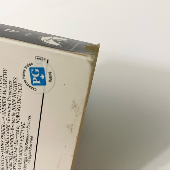 Pretty In Pink VHS 1986 Molly Ringwald Andrew McCarthy - Picture 13 of 14